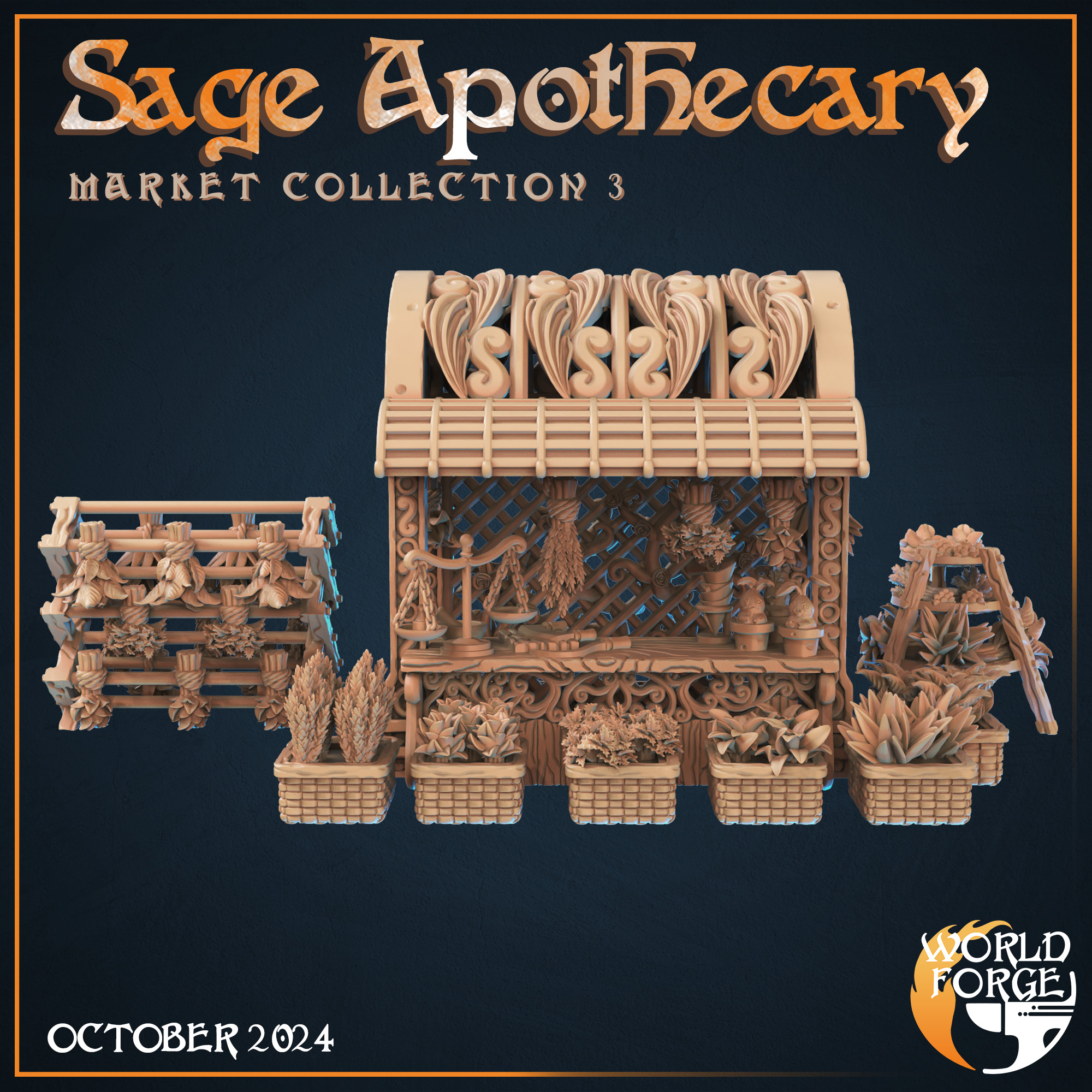 Sage Apothecary Market Stall